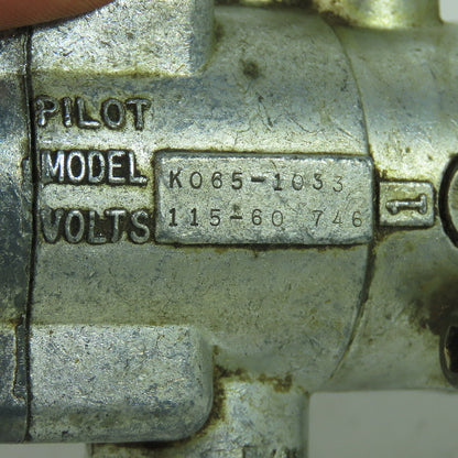 Bellows Valvair K065-1033 Pilot Solenoid Valve 115V