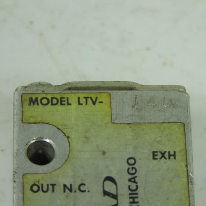 Mead LTV-140 Palm Control Air Valve 1/8" NPT