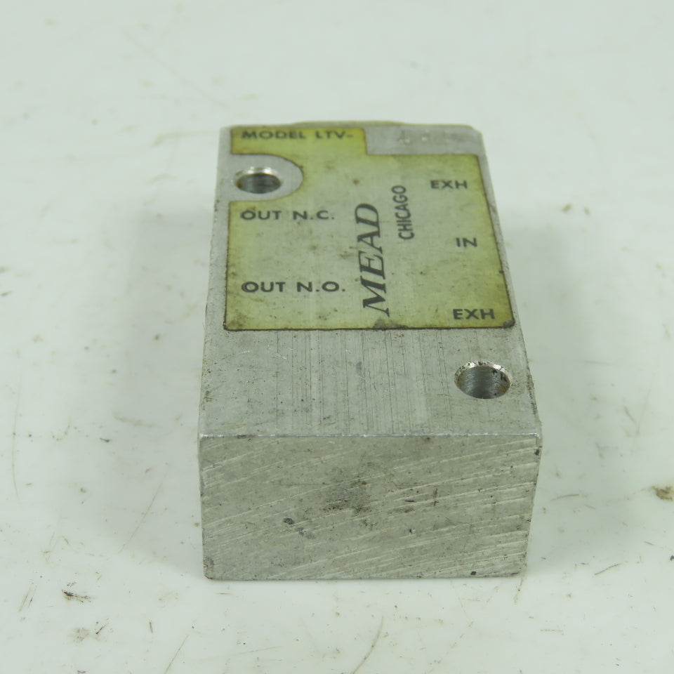 Mead LTV-140 Palm Control Air Valve 1/8" NPT