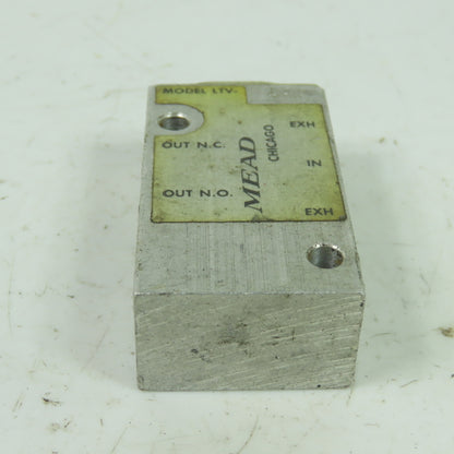 Mead LTV-140 Palm Control Air Valve 1/8" NPT