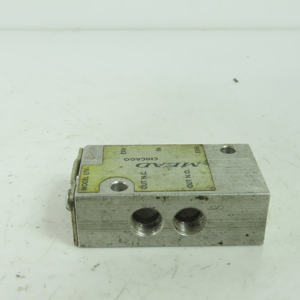Mead LTV-140 Palm Control Air Valve 1/8" NPT