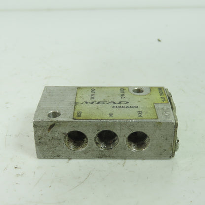 Mead LTV-140 Palm Control Air Valve 1/8" NPT