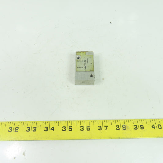 Mead LTV-140 Palm Control Air Valve 1/8" NPT