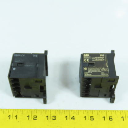 ABB K6-22Z Mini Contactor Relay 5A 300VAC Lot Of 2