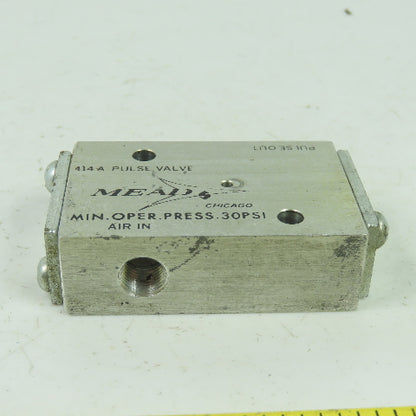 Mead 414A Pulse Valve 1/8" NPT
