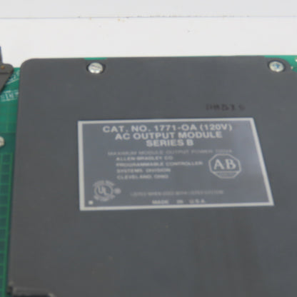 Allen Bradley 1771-OA 120V AC Output Module (Clean) Lot Of 3