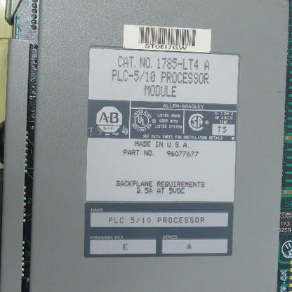 Allen Bradley 1785-LT4 PLC-5/10 Processor Module NEW