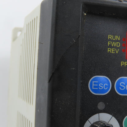 Allen Bradley 22B-D2P3N104 Ser A 0.75kW/1HP AC Drive 0-460V 3PH (Cracked Front)