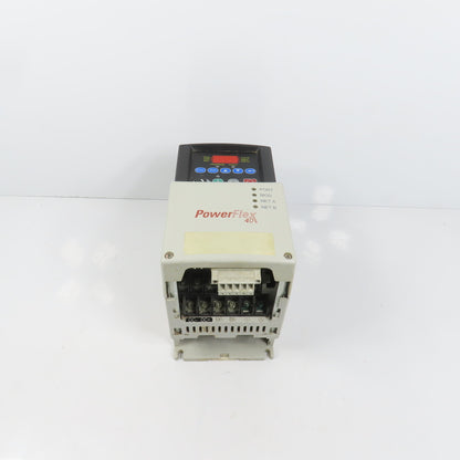 Allen Bradley 22B-D2P3N104 Ser A PowerFlex 0.75kW/1HP AC Drive 0-460V (No Fan)