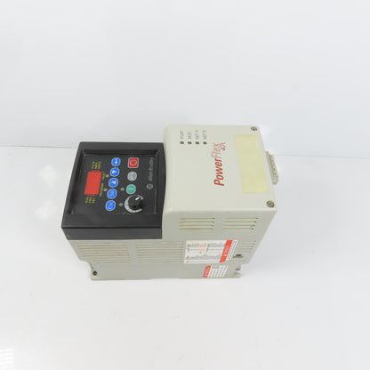 Allen Bradley 22B-D2P3N104 Ser A PowerFlex 0.75kW/1HP AC Drive 0-460V (No Fan)