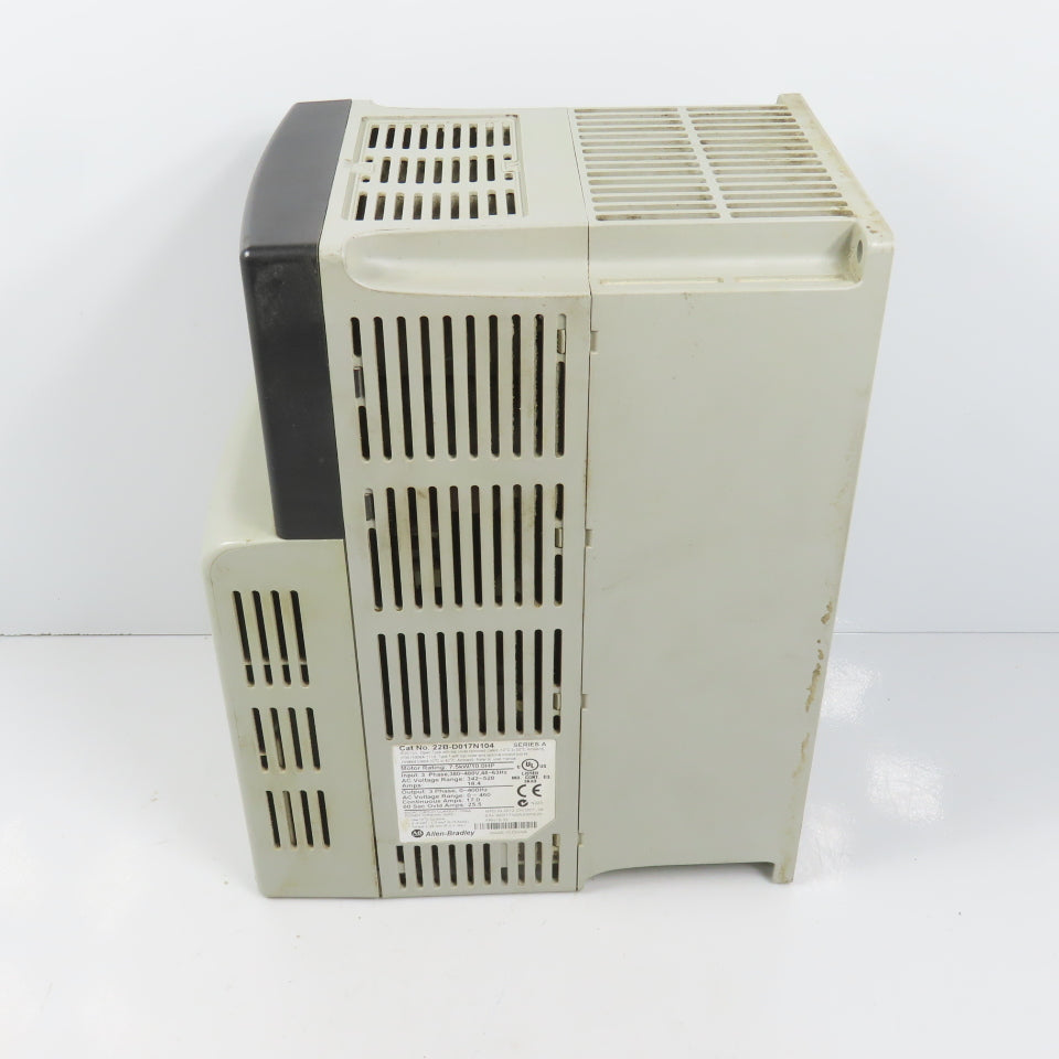 Allen Bradley 22B-D017N04 Ser A PowerFlex 40 7.5kW/10HP AC Drive 0-460V 3PH