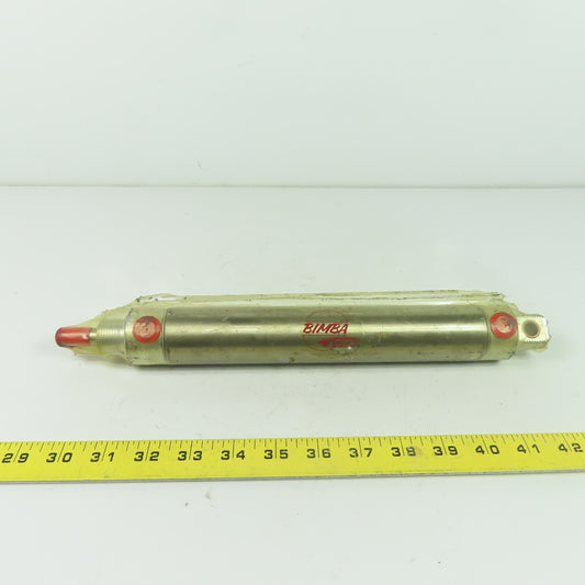 Bimba MRS-177-DXPZ Double Acting Pneumatic Stainless Cylinder 1.5" Bore 7"Stroke