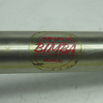 Bimba 096-NR Single Acting Pneumatic Stainless Cylinder 1-1/16" Bore 6"Stroke