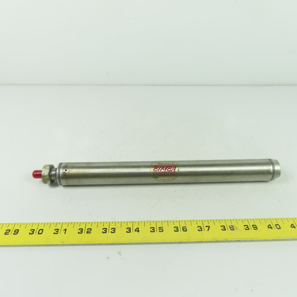 Bimba 096-NR Single Acting Pneumatic Stainless Cylinder 1-1/16" Bore 6"Stroke