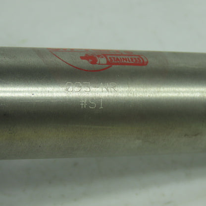 Bimba 093-NR #SI Single Acting Pneumatic Stainless Cylinder 1-1/16"Bore 3"Stroke