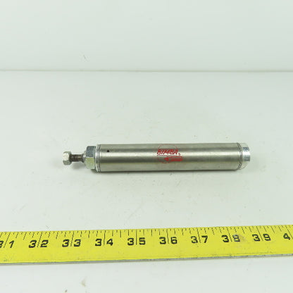 Bimba 093-NR #SI Single Acting Pneumatic Stainless Cylinder 1-1/16"Bore 3"Stroke