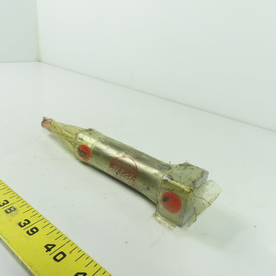 Bimba BR-091-R Reverse Acting Pneumatic Cylinder 1-1/16" Bore 1" Stroke