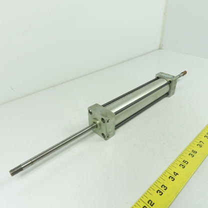 Mead Fluid Dynamics Double Acting/End Pneumatic Cylinder 1-1/8" Bore 6" Stroke