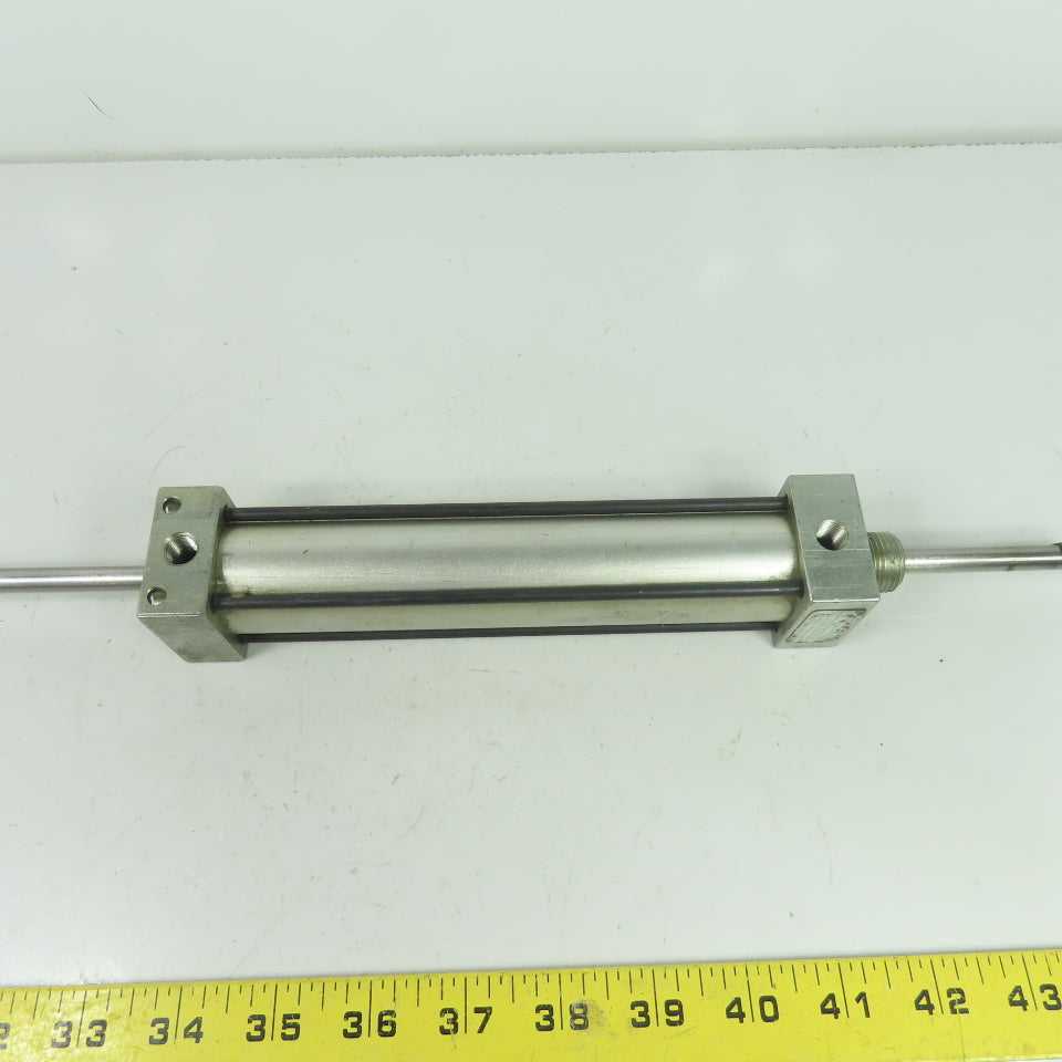 Mead Fluid Dynamics Double Acting/End Pneumatic Cylinder 1-1/8" Bore 6" Stroke