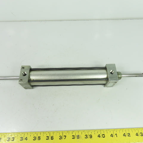 Mead Fluid Dynamics Double Acting/End Pneumatic Cylinder 1-1/8" Bore 6" Stroke