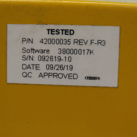 Anver 42000035 Rev F-R3 Control Module (35000057( (35000054) PARTS/REPAIR ONLY
