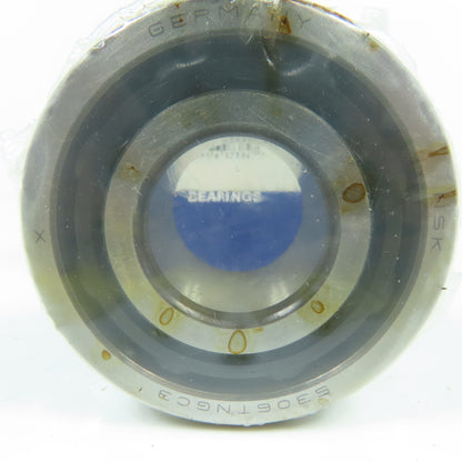 NSK 5306TNC3 Double Row Angular Contact Bearing 30mm ID x 72mm OD x 1.1875" W