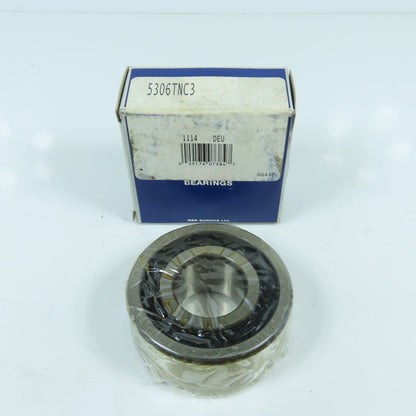 NSK 5306TNC3 Double Row Angular Contact Bearing 30mm ID x 72mm OD x 1.1875" W