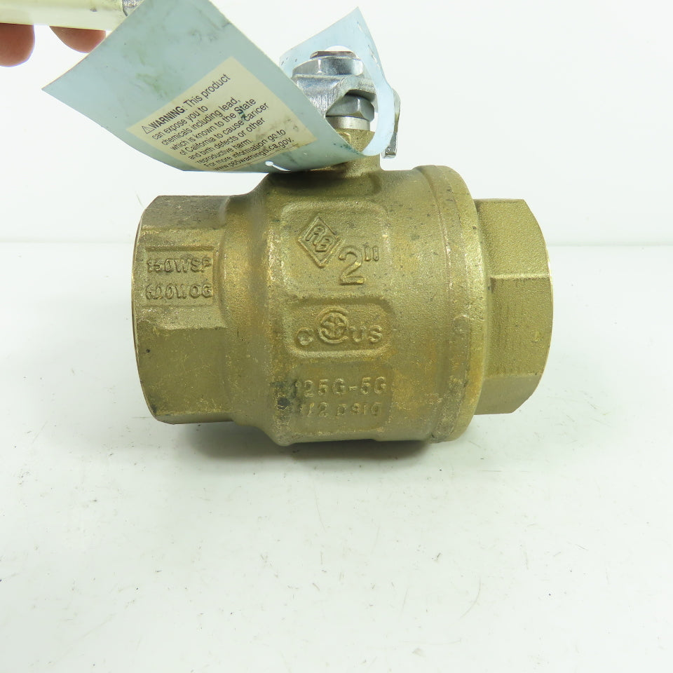 171N LF 2" Full Port Brass Ball Valve 600WOG 150WSP