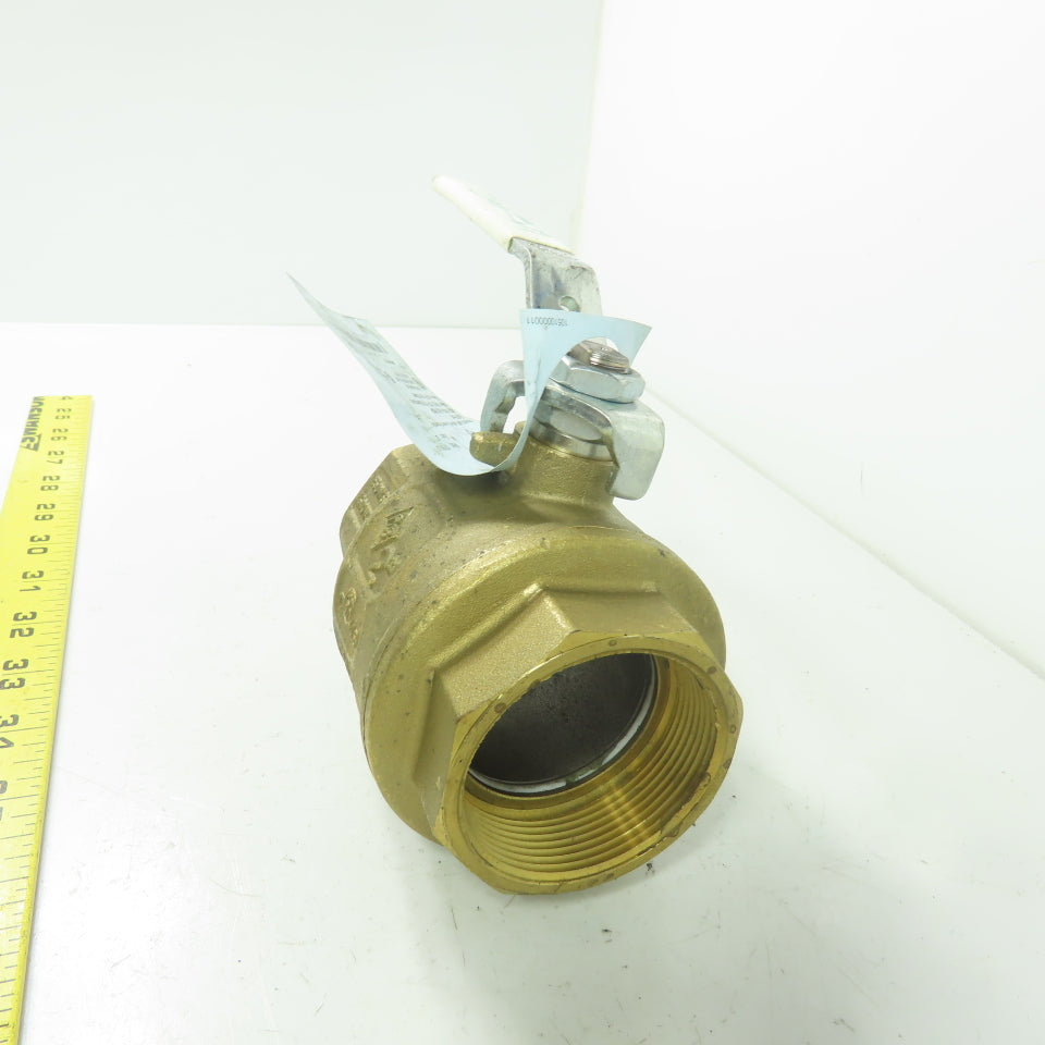 171N LF 2" Full Port Brass Ball Valve 600WOG 150WSP
