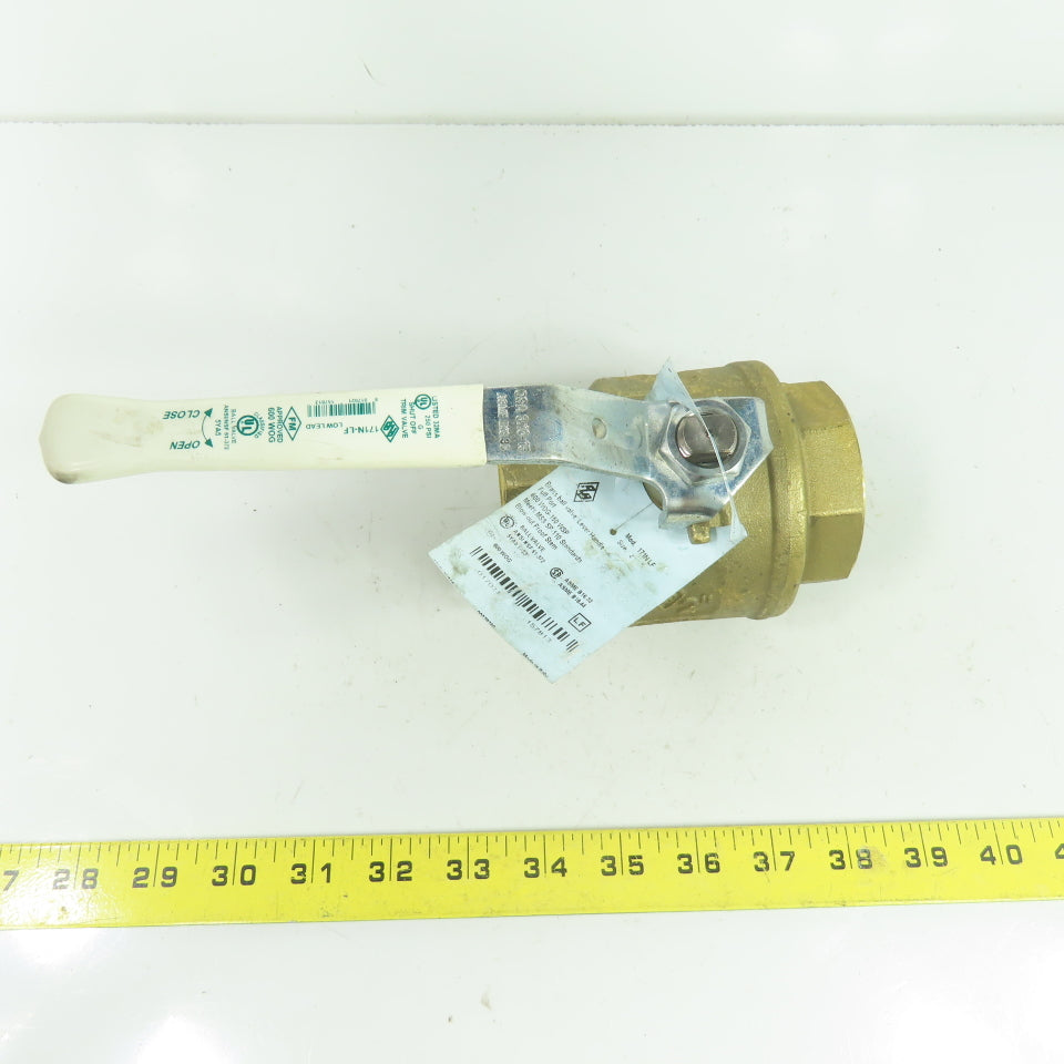 171N LF 2" Full Port Brass Ball Valve 600WOG 150WSP