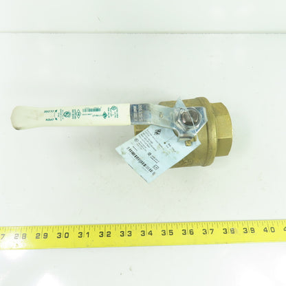 171N LF 2" Full Port Brass Ball Valve 600WOG 150WSP