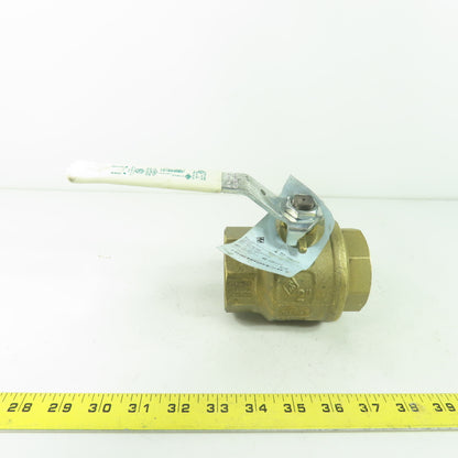 171N LF 2" Full Port Brass Ball Valve 600WOG 150WSP