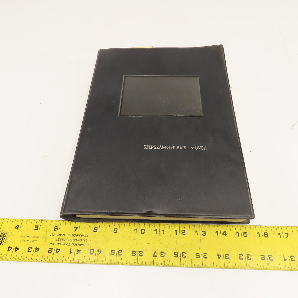 MSZ Hungary KP100-1 French Only Instruction Manual Cylindrical Grinding Machine