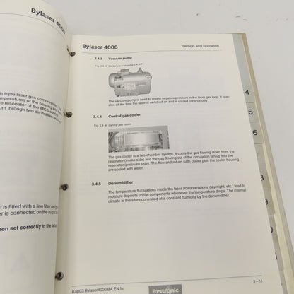 Bystronic Bylaser 4000 Operating Instruction Manual