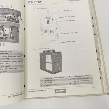 Bystronic Bylaser 4000 Operating Instruction Manual