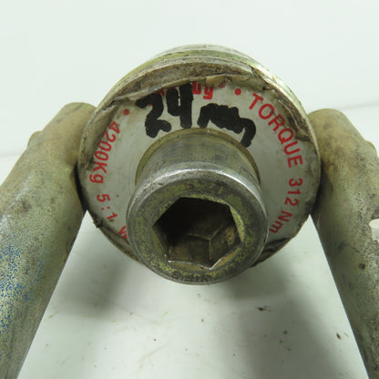 Crosby Swivel Flip Ring Hoist Lifting Ring 4200KG 312Nm Torque 24mm