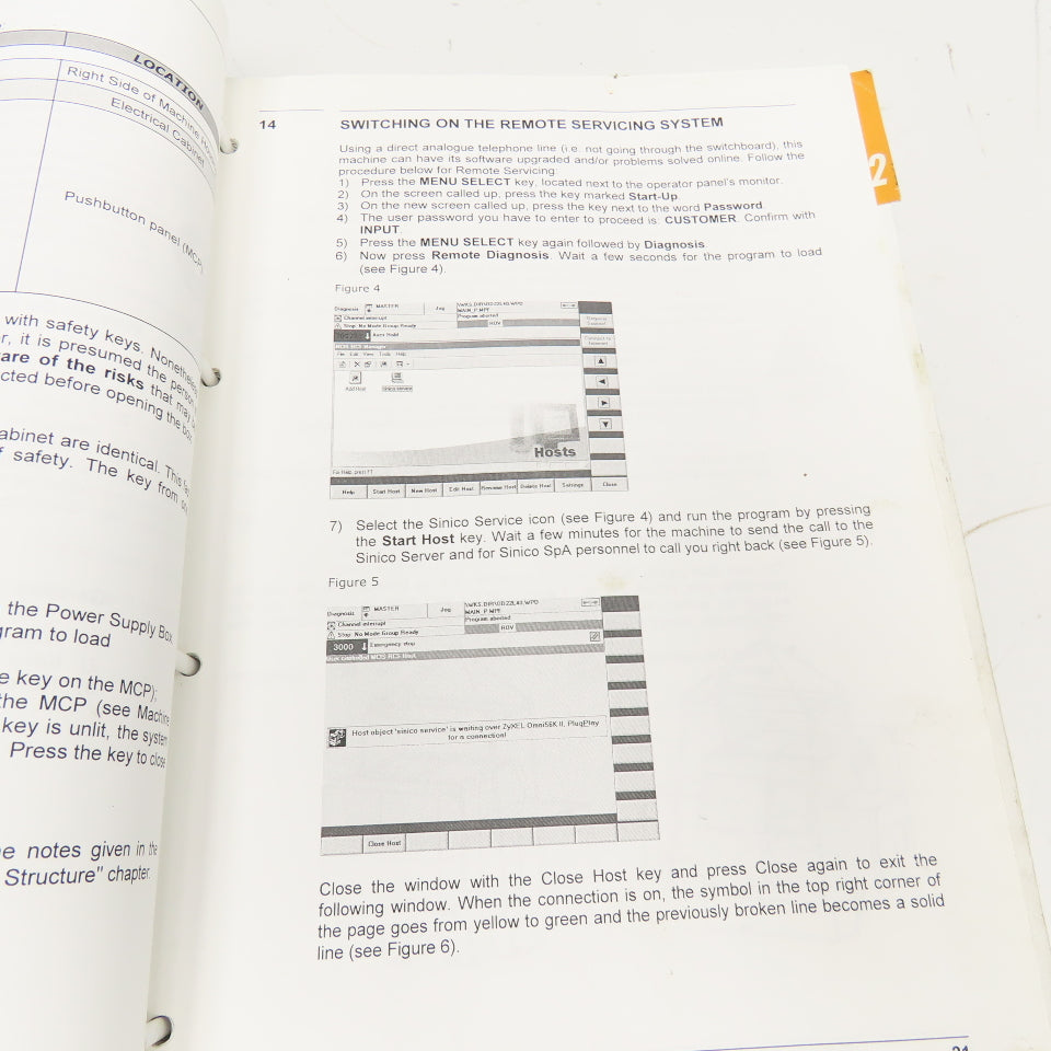 Sinico TR30/2-160 TOP1000CNC Owners Users Manual Parts Guide