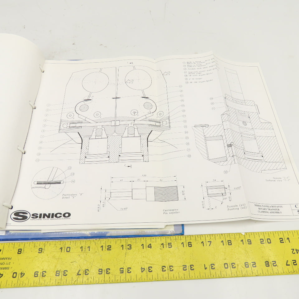 Sinico Sin-O-Matic TR60/4-350-MD Owners User And Maintenance Manual