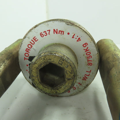 Crosby Swivel Flip Ring Hoist Lifting Ring 7000KG 637Nm Torque 30mm