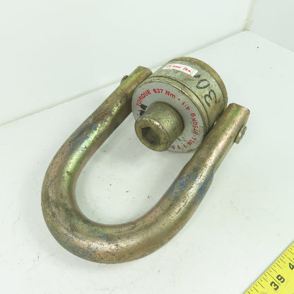 Crosby Swivel Flip Ring Hoist Lifting Ring 7000KG 637Nm Torque 30mm