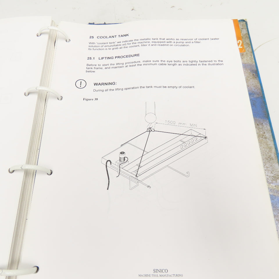 Sinico Sin-O-Matic TR60/4-2-350 User And Maintenance Manual