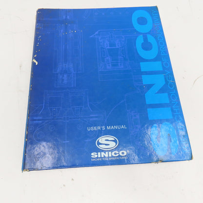 Sinico Sin-O-Matic TR60/4-2-350 User And Maintenance Manual