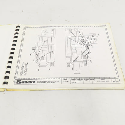 Sinico Sin-O-Matic TR60/4-2-350 Electrical Diagram Automatic Transfer Machine