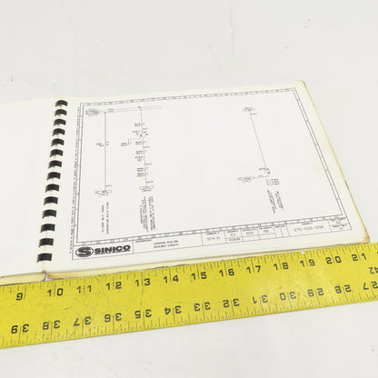 Sinico Sin-O-Matic TR60/4-2-350 Electrical Diagram Automatic Transfer Machine