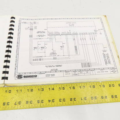 Sinico Sin-O-Matic TR60/4-2-350 Electrical Diagram Automatic Transfer Machine