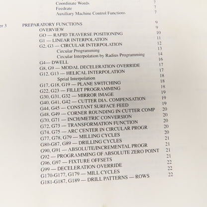 Bridgeport DX32 CNC Programmers Manual