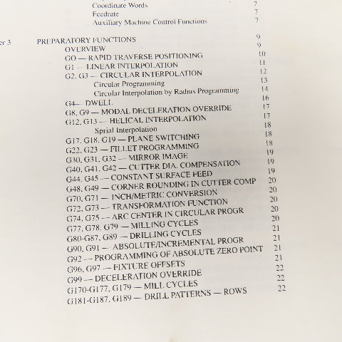 Bridgeport DX32 CNC Programmers Manual