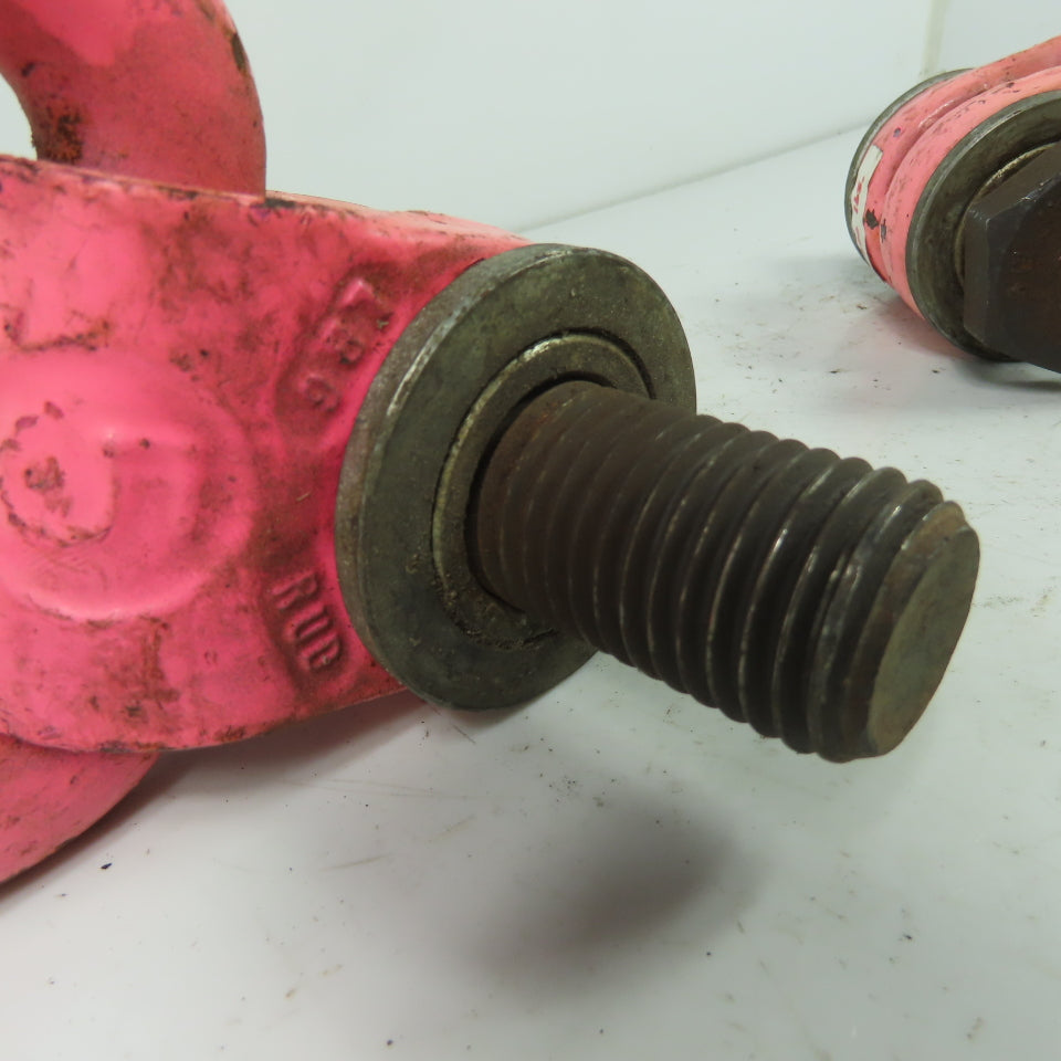 Rud Swivel Flip Ring Hoist Lifting Ring 5000LB 1"-7 Lot of 2