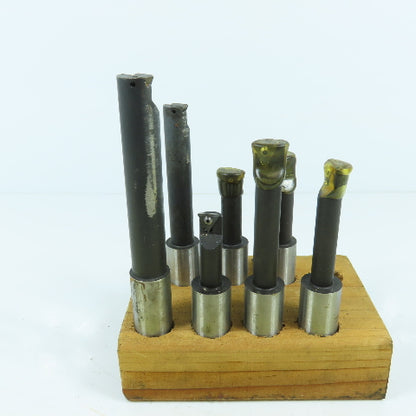 Borite IC-750 IB 7PC Right Hand Steel Boring Bar Set 3/4" Shanks Lot Of 7