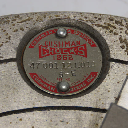 Cushman 47 001 12 L01A 12" 4-Jaw Power Lathe Chuck Open Centre